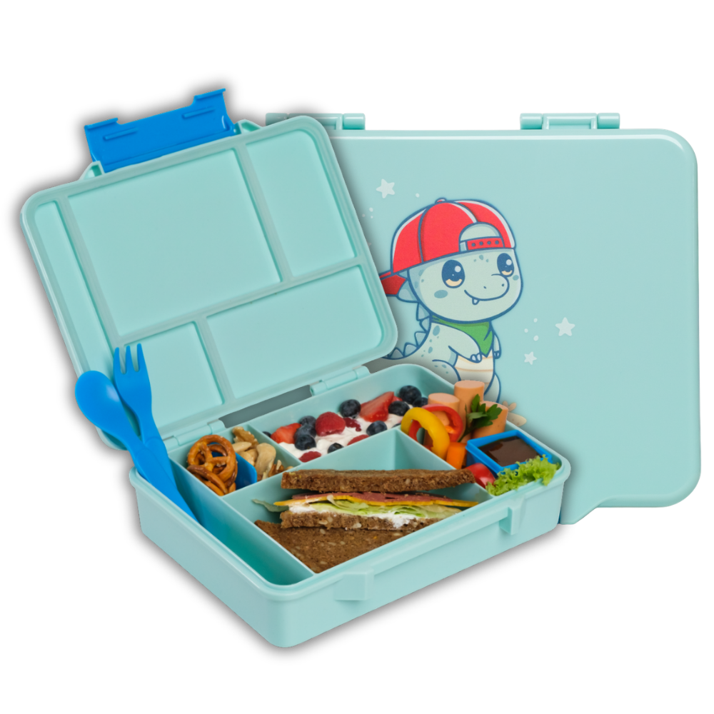 Kids Lunchbox (Dino - Blue)