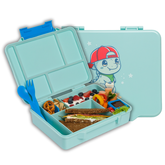 Kids Lunchbox (Dino - Blue)