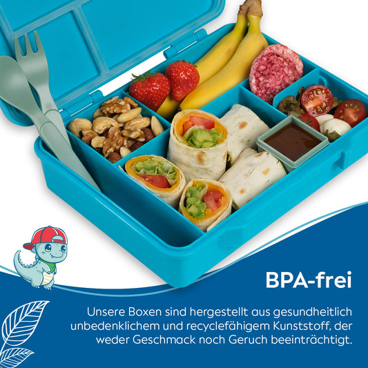 Kids Lunchbox (Dino - Green)