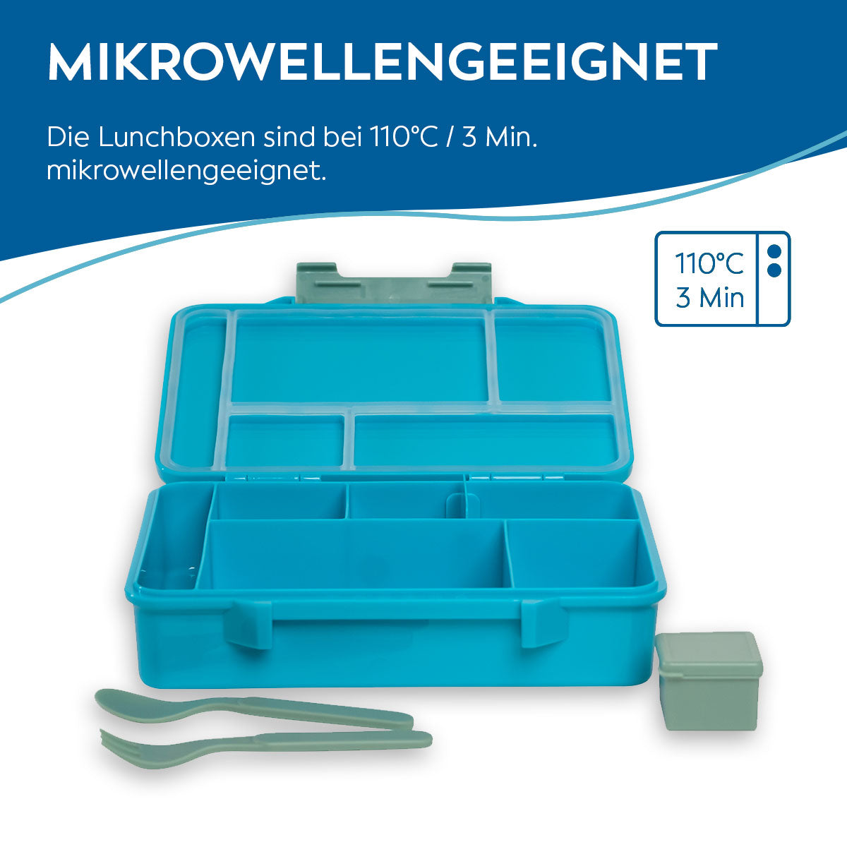 Kids Lunchbox (Dino - Green)