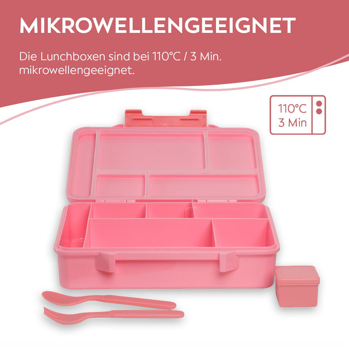 Kids Lunchbox (Unicorn - Pink)